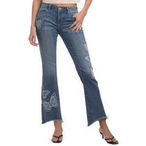 DRIFTWOOD JEANS Eva Butterfly Patchwork Jeans